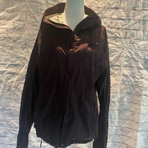 Eddie Bauer burgundy waterproof jacket